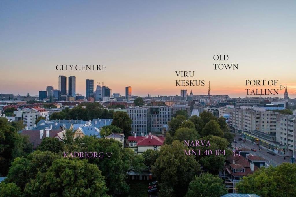 Urban-Glam City Centre Studio With A Gym And Terrace Талин Екстериор снимка