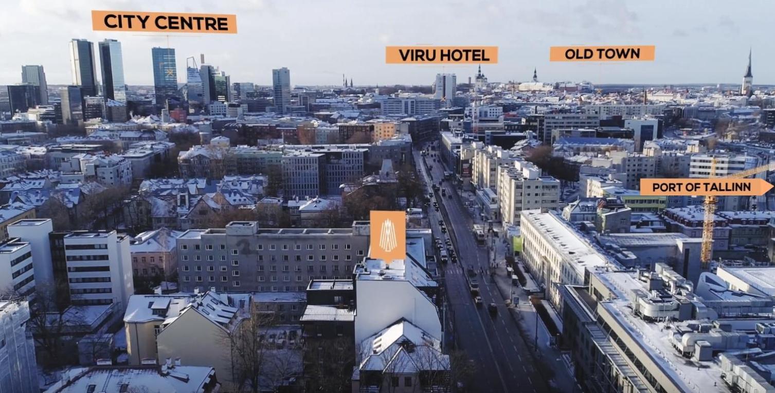Urban-Glam City Centre Studio With A Gym And Terrace Талин Екстериор снимка